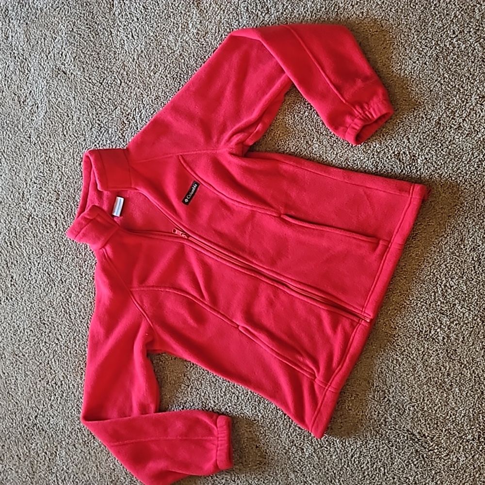 Women's red Columbia jacket